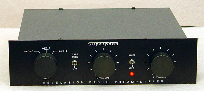 Superphon Revelation Basic preamps