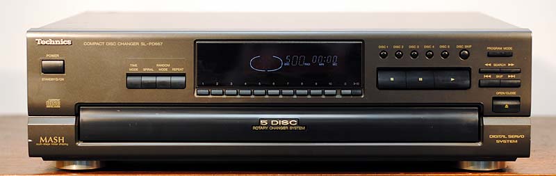 Technics SL-PD667 disc players