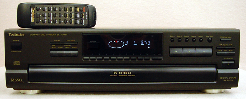 Technics SL-PD887 disc players