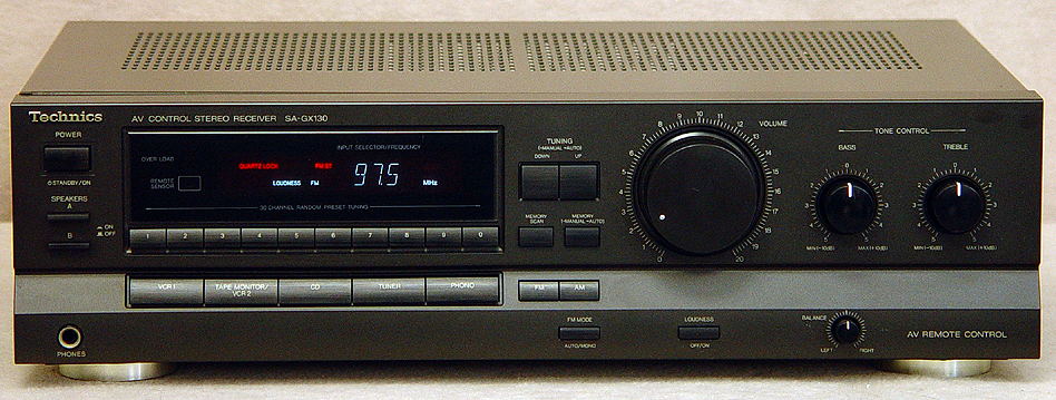 Technics SA-GX130 receivers