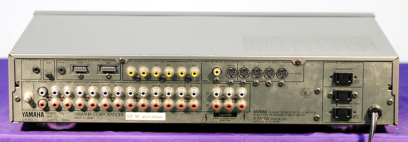 Yamaha AVC-70 preamps