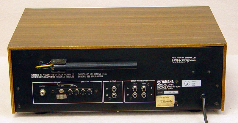 Yamaha CT-810 tuners