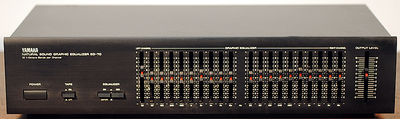 Yamaha EQ-70 equalizers