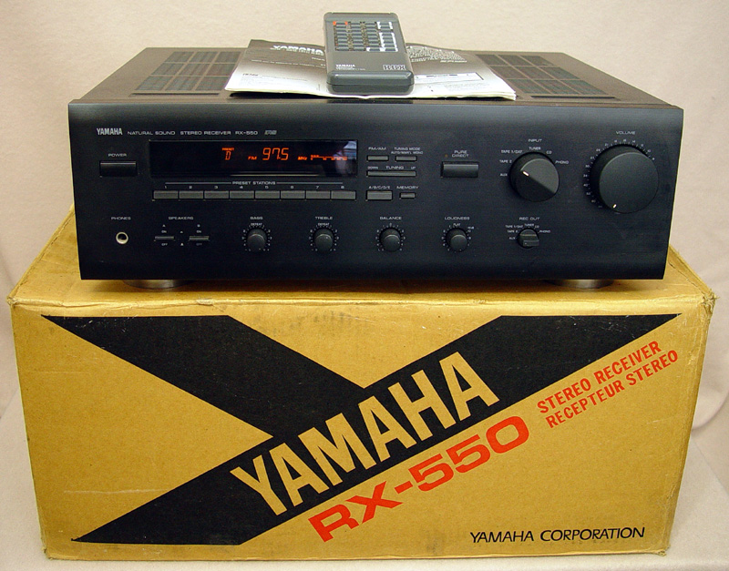 Yamaha RX-550 receivers