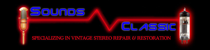 Vintage Stereo and Audio Systems, Speaker Repair and Stereo Service and Restoration is Soundsclassic Specialty. Vintage Turntables, Audio Amplifiers and Tube Equipment Sales.