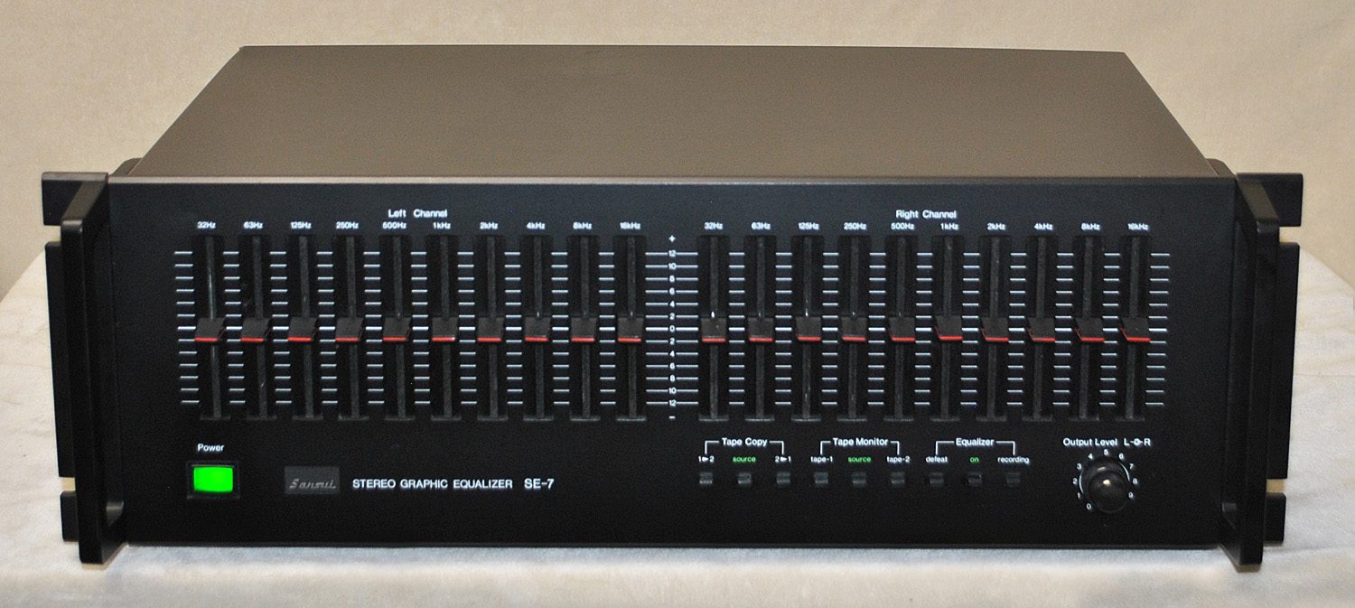 Equalizers | Parametric Eqs | Graphic Equalizers | Octave Eqs